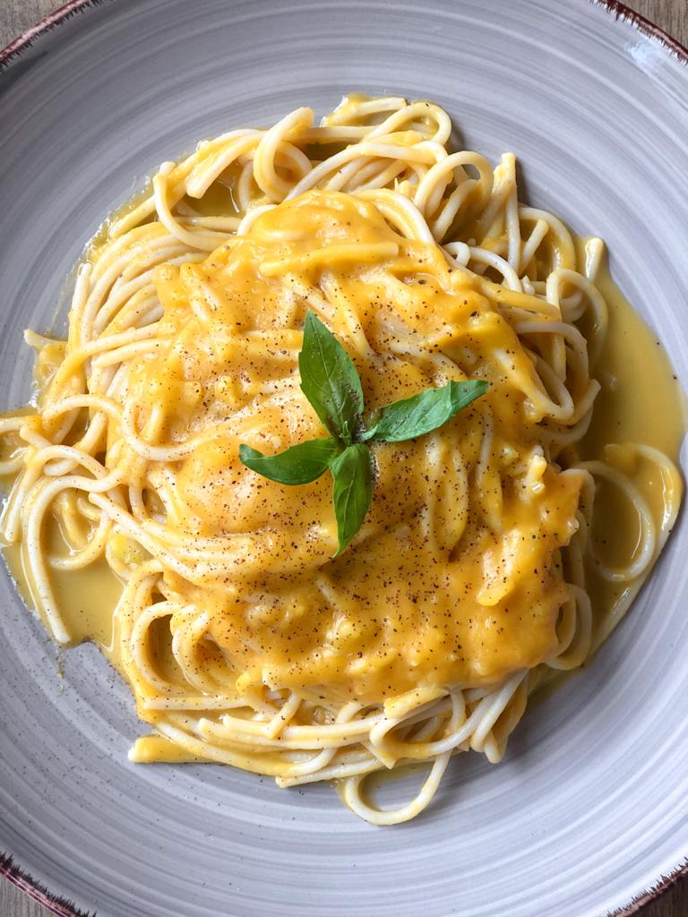Pumpkin Spaghetti - The Guilt-Free Kitchen | All Gluten-Free | Mostly Plant-Based