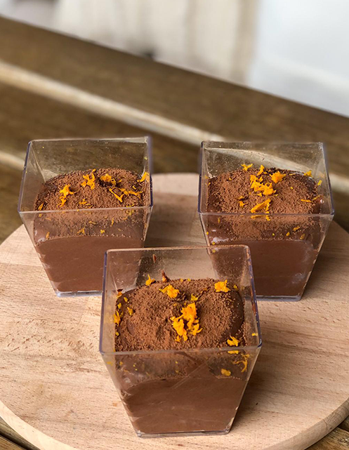 Dark Chocolate Orange Mousse
